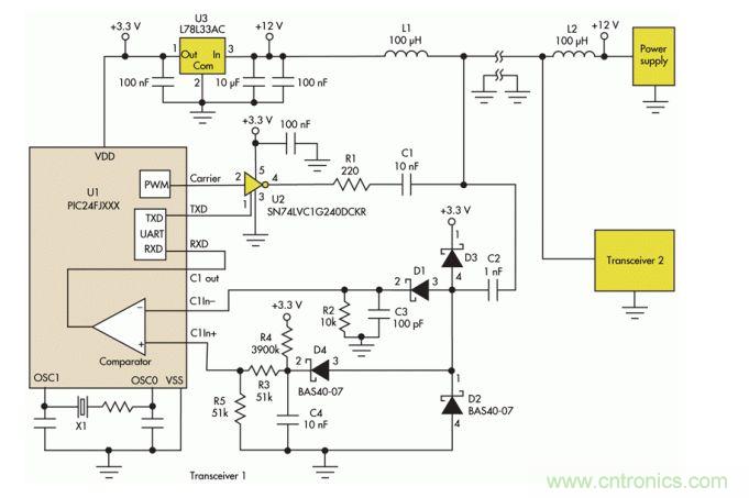 在弱電線路上傳輸數(shù)據