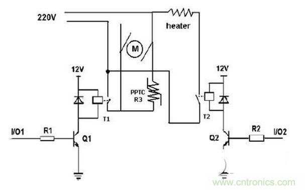 豆?jié){機(jī)應(yīng)用電路圖