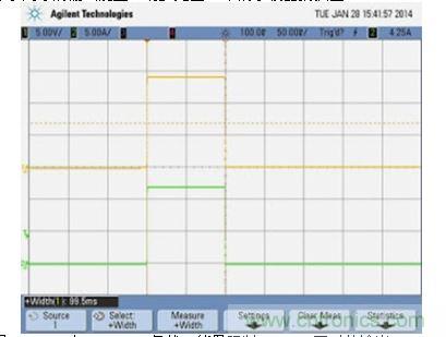 APS 在 169.5 W 負載、能量限制 0.0047 瓦時的輸出