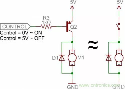 利用三極管設(shè)計開關(guān)電路