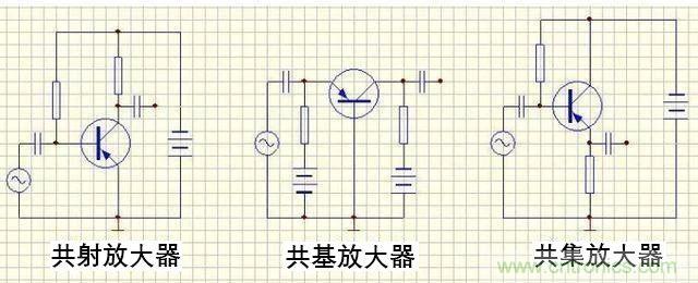 什么是共集、共基、共射放大器？如何分辨3類放大器