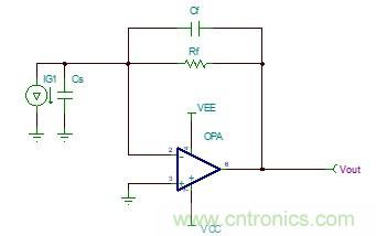 如何利用TINA-TI來完成跨阻放大電路的穩(wěn)定性設(shè)計(jì)