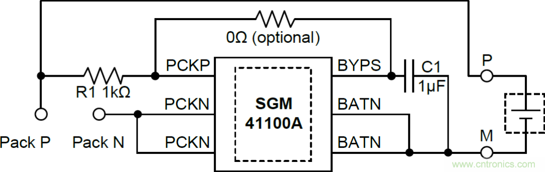 小封裝、微功耗小微電池保護器SGM41100A